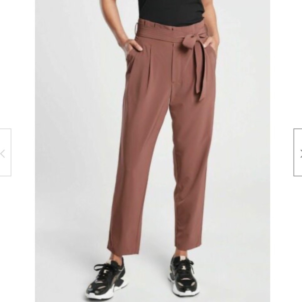 Athleta Skyline Pant II in Cognac Brown